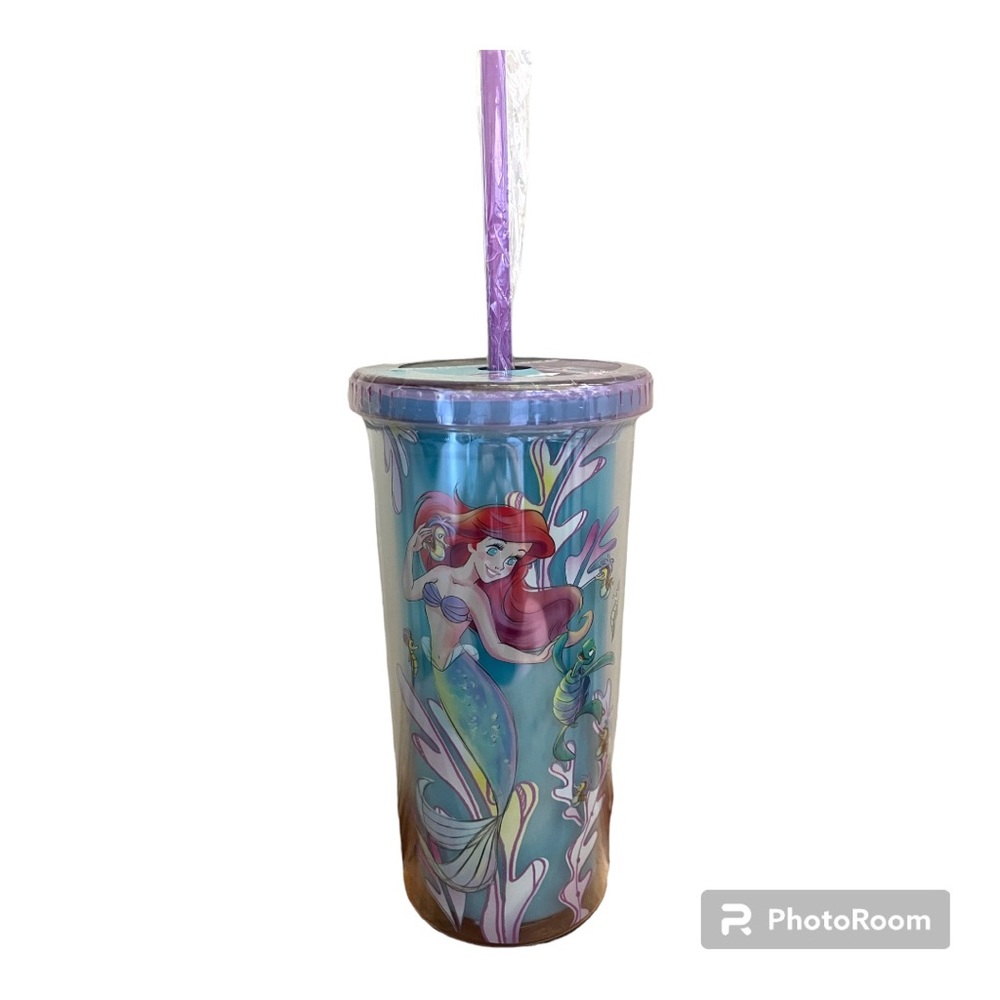 Disney The Little Mermaid Portrait Color Changing Carnival Cup